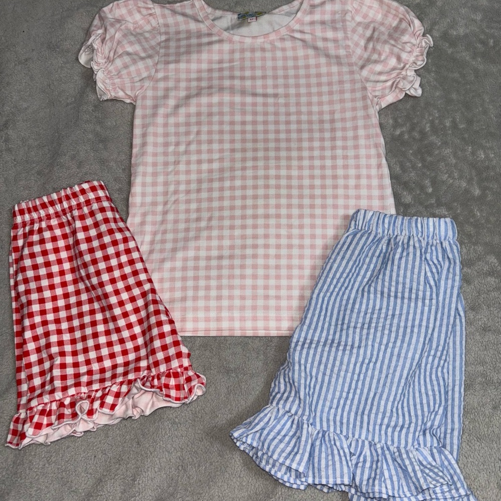 Girls sugar dumplin smock bundle